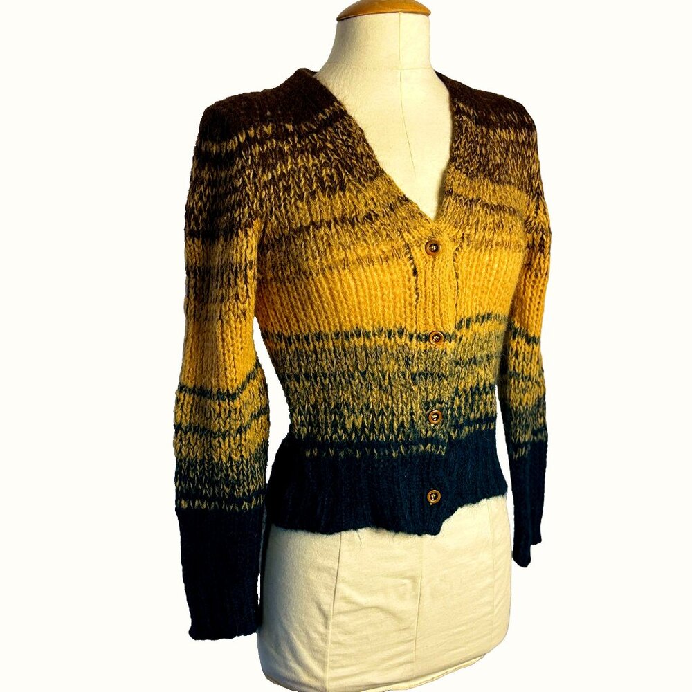 ULLA JOHNSON Marigold Cardigan Baby Alpaca Wool, Polyamide, Wool